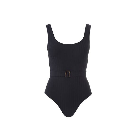 Melissa Odabash TEXAS RIBBED BLACK SWIMSUIT retail $253 - Picture 4 of 11